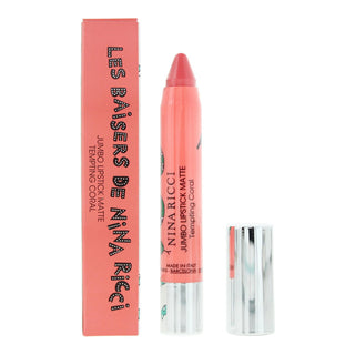 Nina Ricci Rossetto Jumbo Matte, rossetto opaco, crema, corallo allettante, 2,5 g