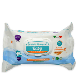Clendy Salviette Baby Care 100Pezzi Avena