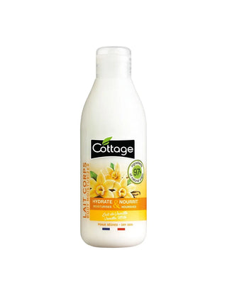 Cottage idrata e nutre la lozione corpo alla vaniglia 200 ml