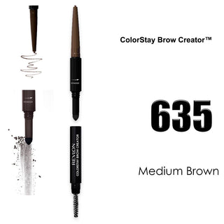 Revlon Colorstay colorstay brow creator 3in1 medium brown 635