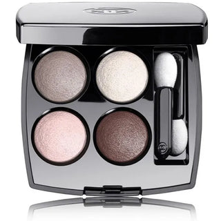 Chanel Les 4 Ombres 202 Tissé Camélia — Palette ombretti