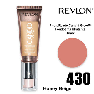Revlon photoready candid glow fondotinta honey beige 430