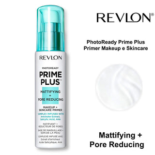 Revlon Photoready Prime Plus Primer Per Trucco E Cura Della Pelle Mattyfing