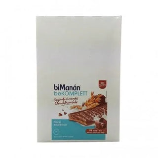 Bimanan Bimanan Bekomplett Getreide ohne Gluten knusprig mit Schokolade und Milch 20 Einheiten 