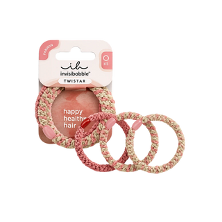 Invisibobble Elastico Twistar Blush Braids 3 Pezzi — Elastici capelli