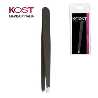 Kost Pince à Épiler Professionnelle Pointe Oblique Kost 