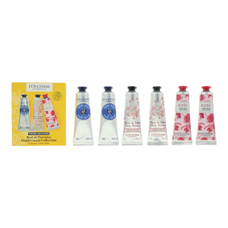 L`occitane en provence Set , L'Occitane en Provence, Best Of Provance, Burro di Karitè, Idratante, Crema Mani, 6 pz, 30 ml