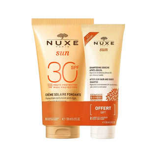 Nuxe Leite Solar Escuro FPS30 + Shampoo de Banho Grátis
