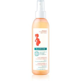 Klorane Mamma, Antismagliature, Olio Massaggio, 200 ml
