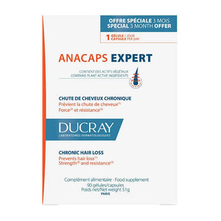 Ducray Anacaps Expert Hair Loss Supplement 3x30 Units