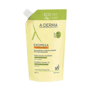 A-Derma Exomega Control Olio Detergente Ricarica 500ml — Olio detergente