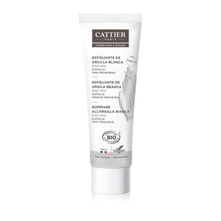 Cattier Paris Gommage viso Argilla bianca e Aloe vera 100 ml — Face Scrub