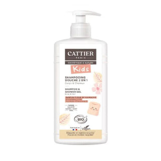 Cattier Paris Gel doccia shampoo 2 in 1 Fiore di Marshmallow 500 ml — Brusegel