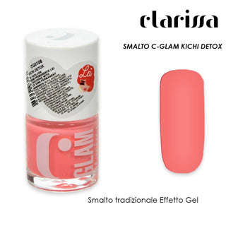 Clarissa 7Ml Smalto C-Glam 108 Kichi Detossidante 7Ml Drag Queen