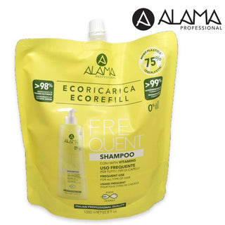 Alama Professional Shampoo Eco Refill Frequente 1000 Ml