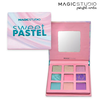 Palette Di Ombretti Magic Studio 9, Colori Pastello Dolci