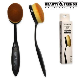 Beauty trends pennello oval 8 fondotinta e polveri