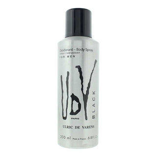 Ulric De Varens Nero , Deodorante Spray, Per Uomo, 200 ml