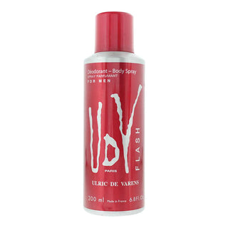 Ulric de varens Flash , Deodorante Spray, Per Uomo, 200 ml