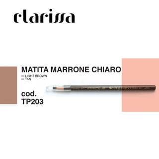Clarissa pmu matita tecnica dermatografica marrone chiaro