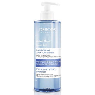 Vichy Dercos Mineral Shampoo Delicato e Fortificante 390 ml — Shampoo