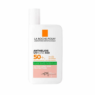 Anthelios Uv-Mune 400 Fluido Controllo Sebo Con Colore SPF50+ - 50ml