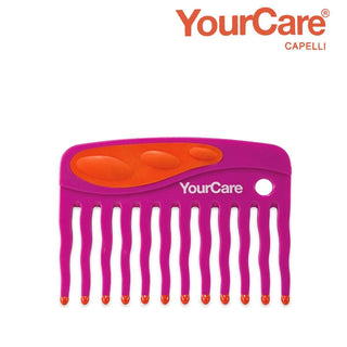 Your Care Pettine pocket bicolore colori assortiti — Pieptene