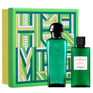 Hermès Eau d'Orange Verte Eau de Colonia 100ml Set 2 Pezzi — Acqua di Colonia