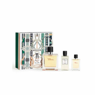 Terre d'Hermès Eau de Parfum Spray 75ml Set da 3 Pezzi