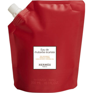 Hermes Eau de Rhubarbe Ecarlate , Idratante, Bagnoschiuma, Corpo, 300 ml