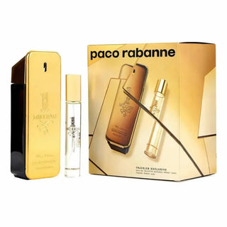 Paco Rabanne One Million Eau De Toilette Spray 100ml Set 2 Pieces