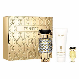 Paco Rabanne Fame Cofanetto Eau de parfum 80 ml + lozione corpo 100 ml + Eau de parfum 4 ml — Set profumo donna