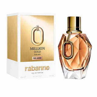 Rabanne Million Gold For Her Eau De Parfum Spray al gelsomino puro 90 ml