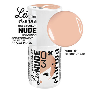 Clarissa Smalto Semipermanente Tpo Free 14 Ml Base&Color Nude 3