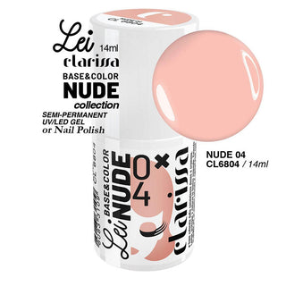 Clarissa Smalto Semipermanente Tpo Free 14 Ml Base&Color Nude 4