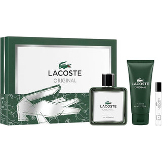 Lacoste Original Eau de parfum uomo 100 ml + 7,5 ml gel — Herreparfume