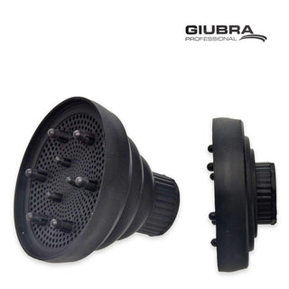 Giubra通用折叠黑色硅胶扩散器 — 头发扩散器