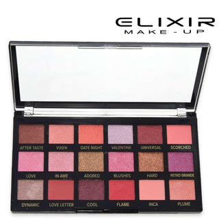 Elixir Palette Ombretti Pro Mod.J 18 Colori