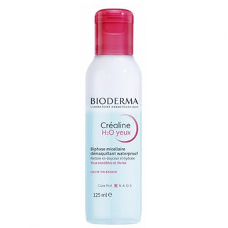 Bioderma Créaline H20 Yeux Biphase Micellaire Démaquillant Waterproof 125 ml