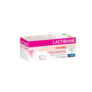 Pileje Lactibiane Imedia 4 Sticks — Probiotisk kosttilskud