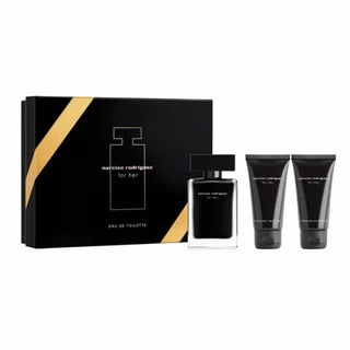 Narciso Rodriguez For Her Eau De Toilette Spray 50ml Set 3 pezzi