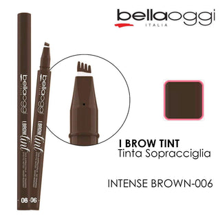 I Brow Tint Pennarello Sopracciglia Lunga Tenuta Intense Brown