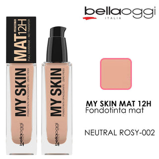 My Skin Mat Fondotinta Opacizzante 12H Neutral Rosy