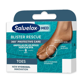 Salvelossidante Blister Rescue Vesciche Toes 6Pezzi