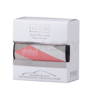 Millefiori Milano Icon deodorante auto Orange Tea Textil Geometric