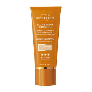 Esthederm Bronz Repair Sunkissed Soin protecteur anti-rides teinté fort soleil 50ml 