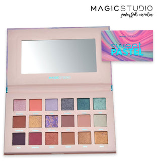 Palette Di Ombretti Magic Studio 18 Colori Pastello Dolci