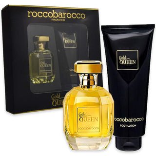 Rocco Barocco Gold Queen Edp 100 Ml + Lozione Corpo 200 Ml