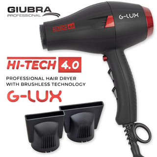 Giubra Phon hi-tech 4.0 g-lux ionic tourmaline 2000w nero