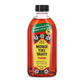 Tiki Pure Natural Monoi De Tahiti Tiare SPF 3 120 ml — Olio Solare
